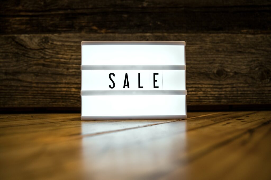 glowing sale sign (1)