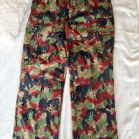 Camouflage cargo pants